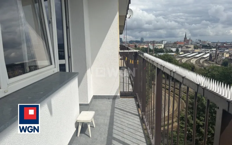 Mieszkanie na  wynajem Szczecin - Przestronna kawalerka 37 m2 z balkonem i widokiem na Odrę